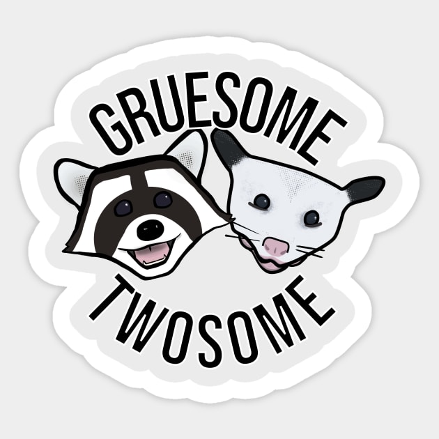 Gruesome Twosome Sticker by Chippy Media